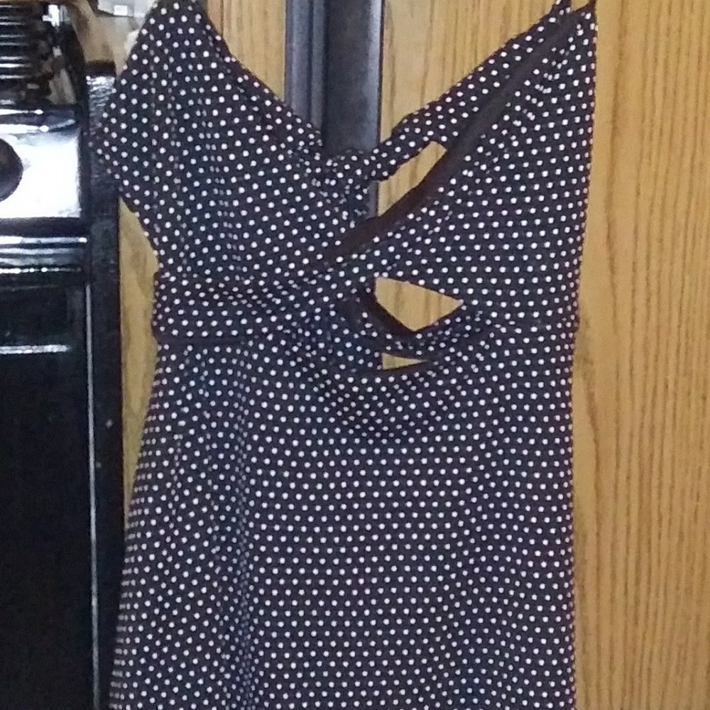 Nwt "Free People" Polka Dot Dress